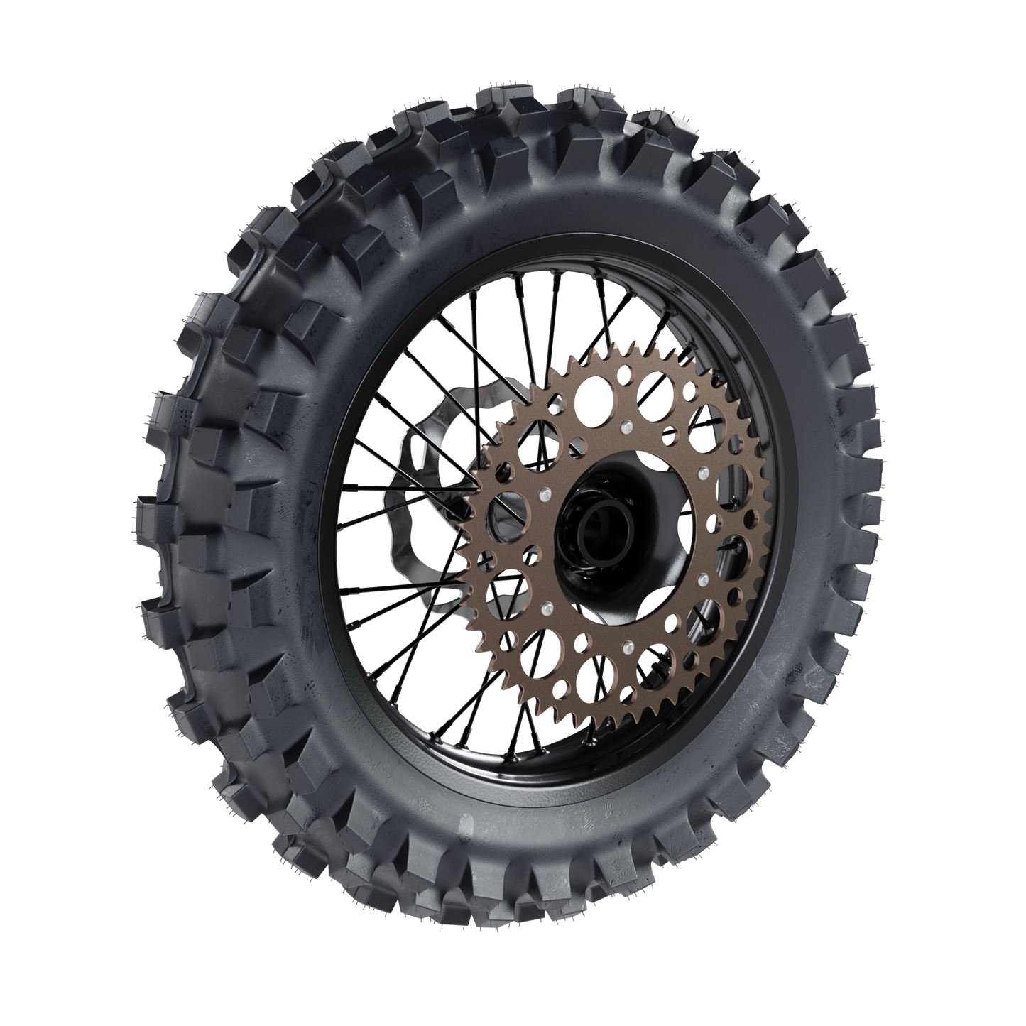 65CC REAR WHEEL ASSEMBLY 3D MODEL (.OBJ AND .BLEND)