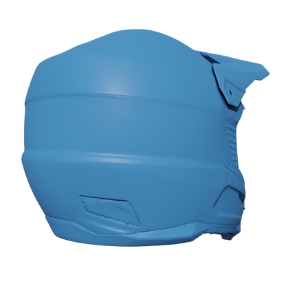 6D ATB-1 SIZE M HELMET INCLUDING VISOR (SEPARATE) 3D SCAN (.OBJ AND .STL)