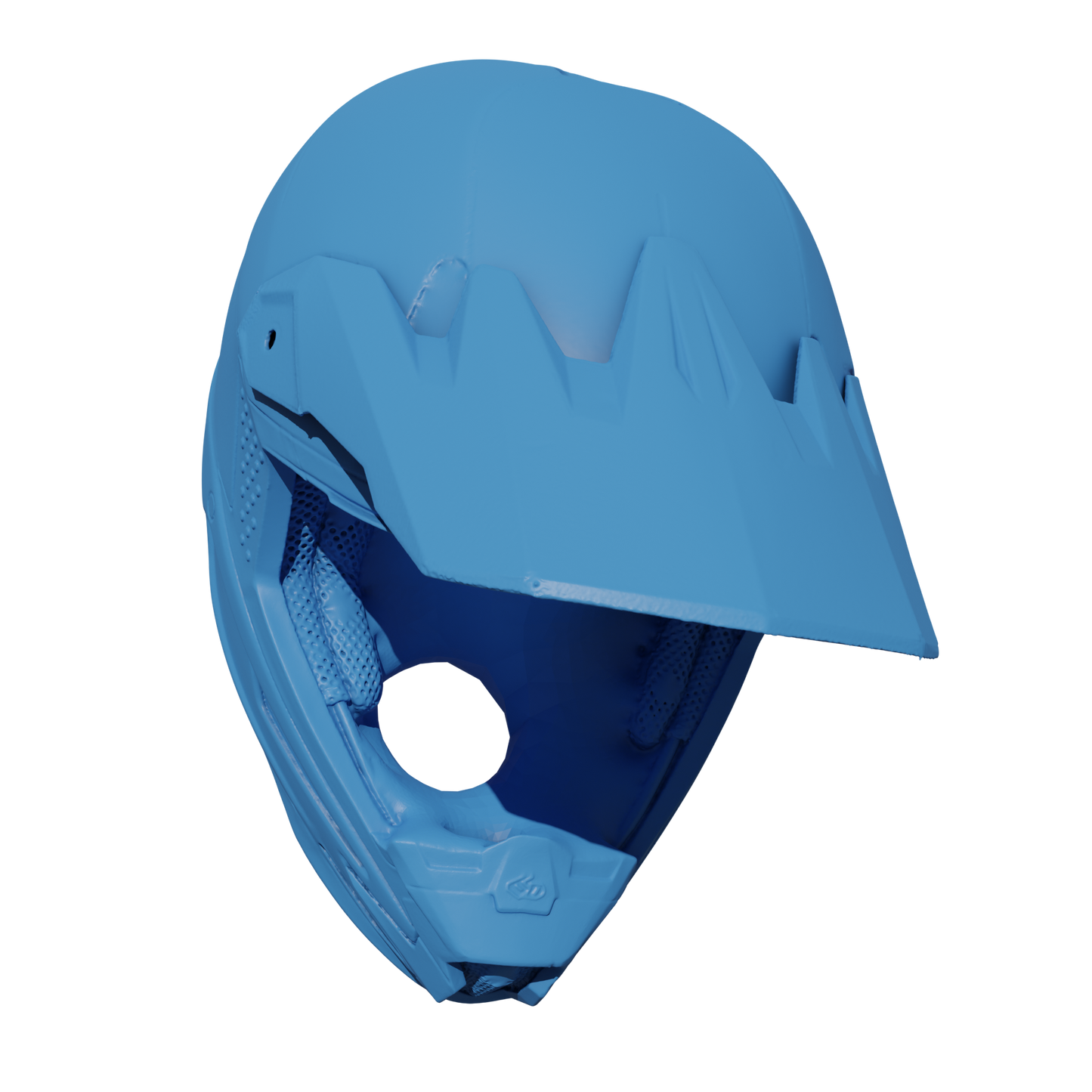 6D ATB-1 SIZE M HELMET INCLUDING VISOR (SEPARATE) 3D SCAN (.OBJ AND .STL)