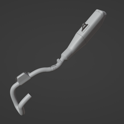 AKRAPOVIC EXHAUST 3D MODEL (.OBJ AND .BLEND)