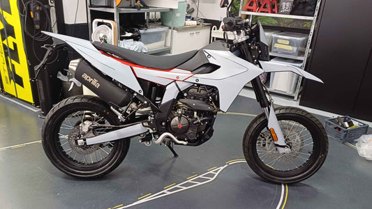 APRILIA SX125 2025 & 2026 OEM PLASTICS TEMPLATE
