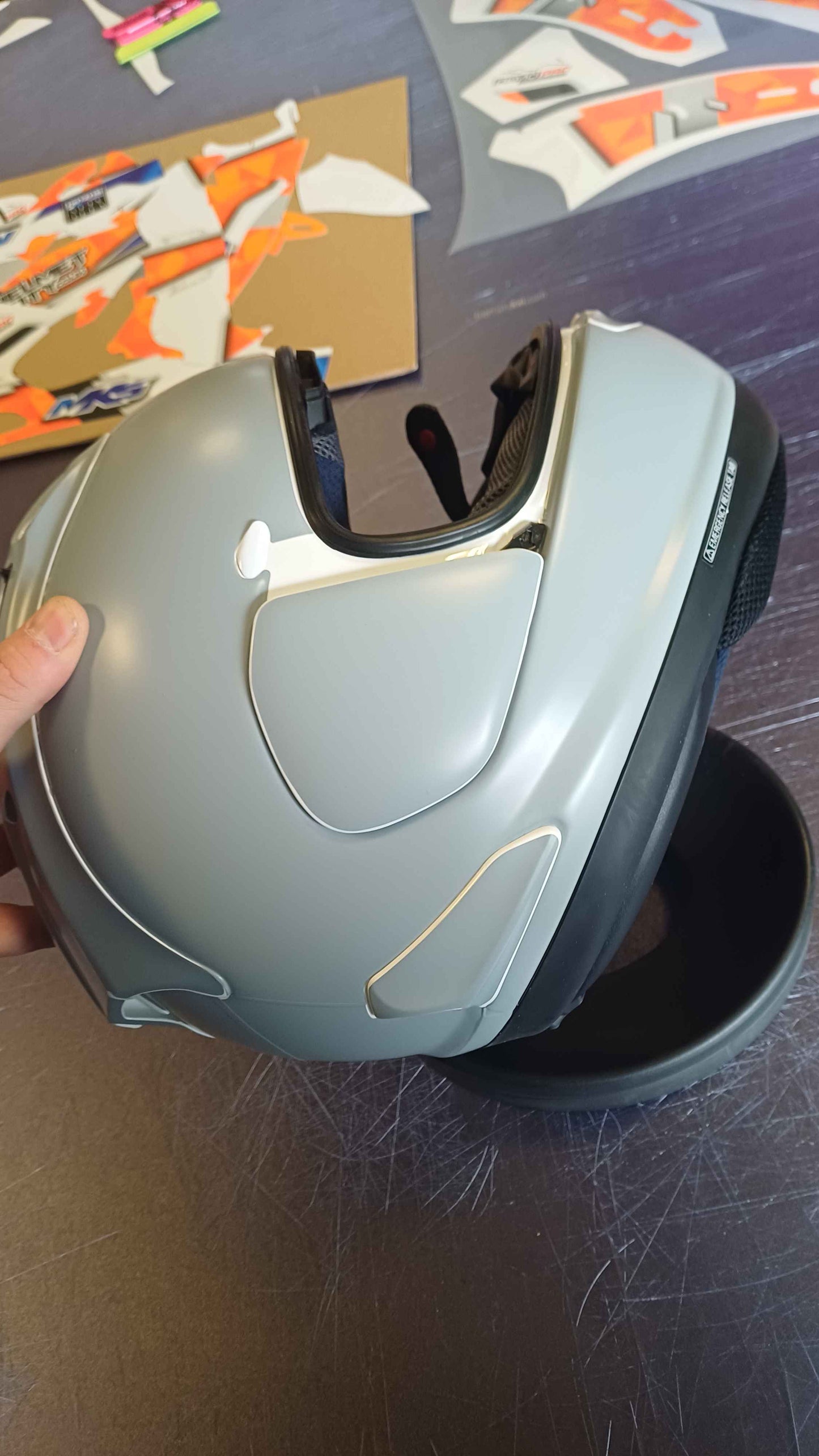 ARAI RX7V EVO SHELL SIZE XS TEMPLATE