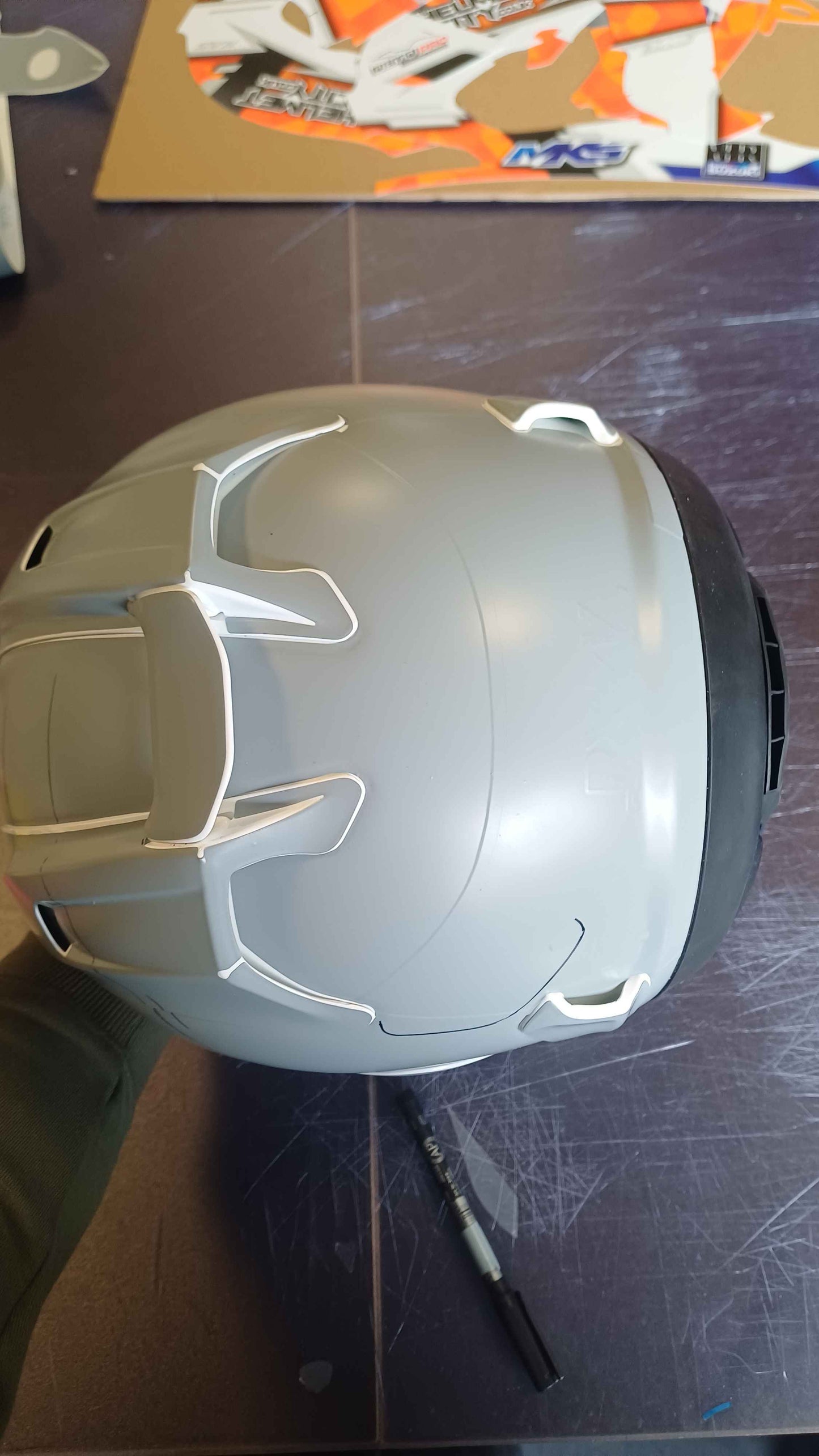 ARAI RX7V EVO SHELL SIZE XS TEMPLATE