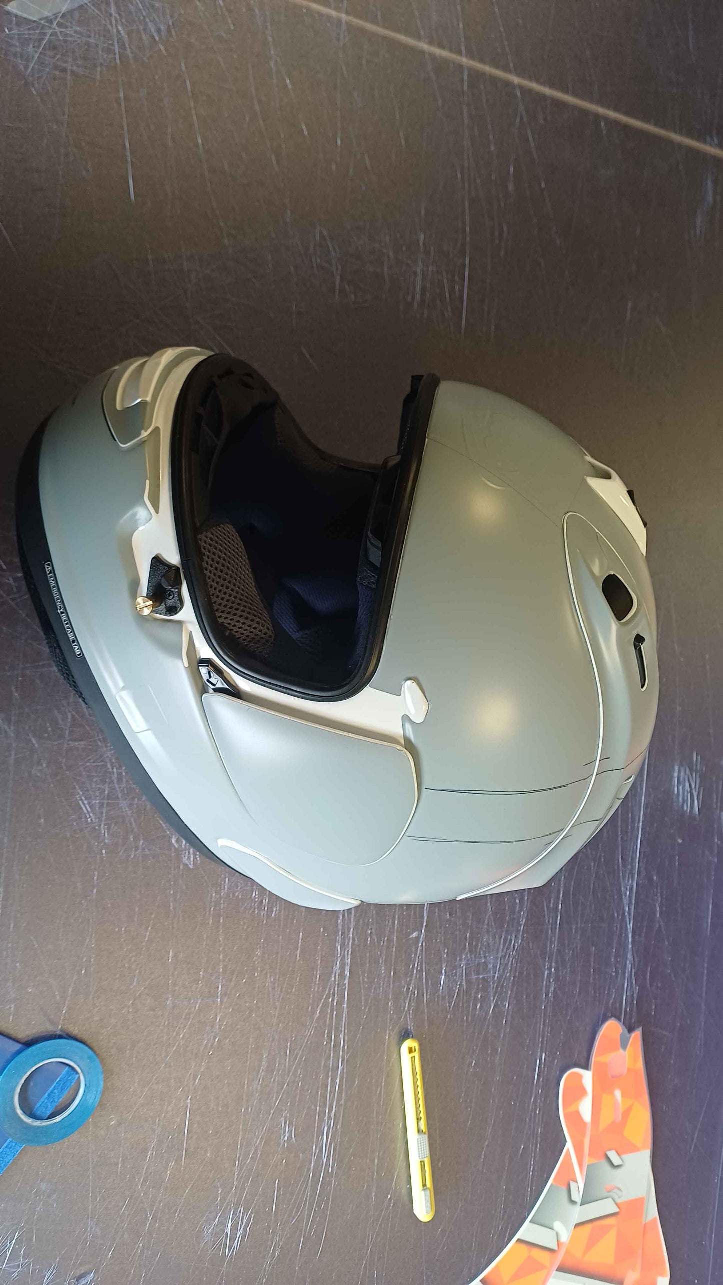 ARAI RX7V EVO SHELL SIZE XS TEMPLATE