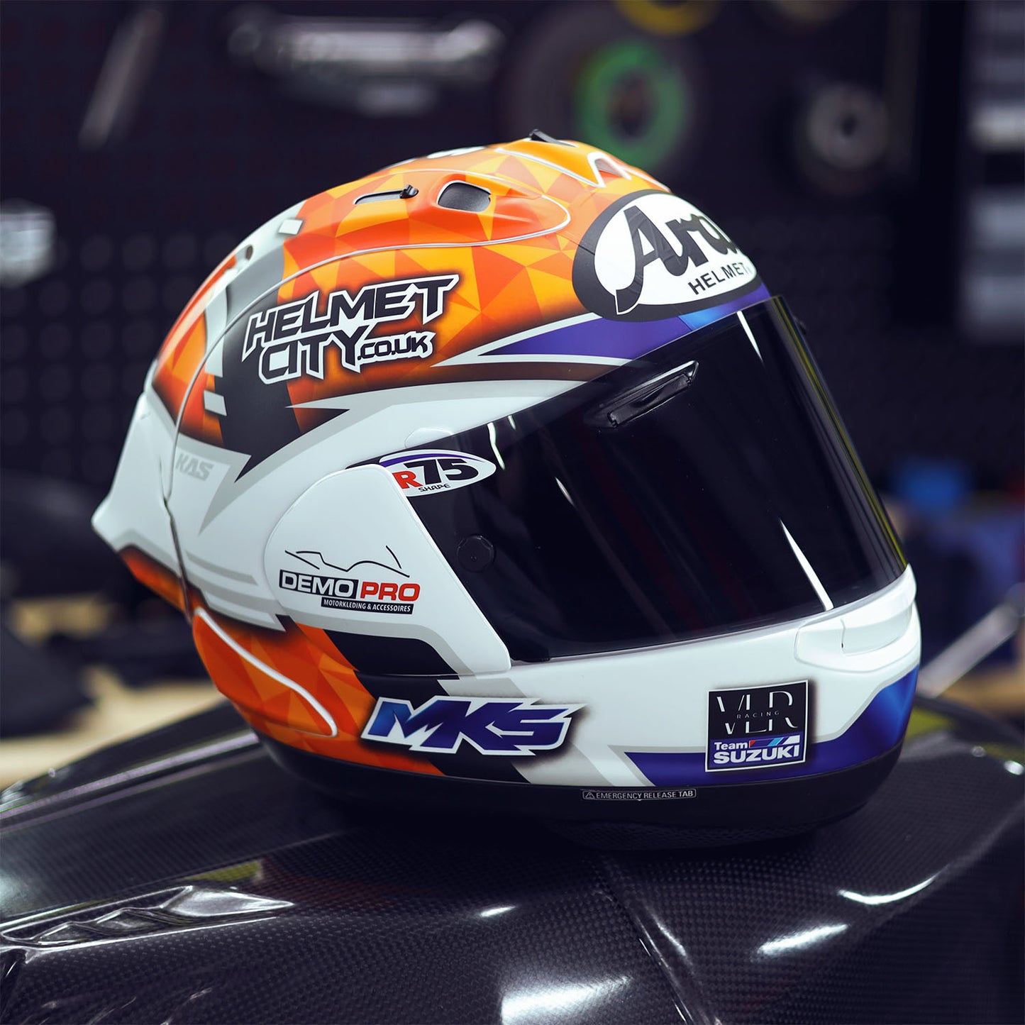 ARAI RX7V EVO SHELL SIZE XS TEMPLATE