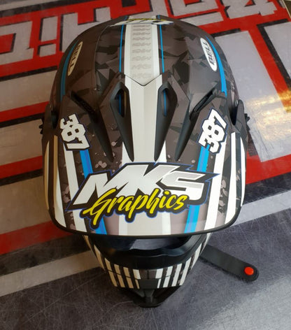 BELL MX9 (MEDIUM) HELMET TEMPLATE