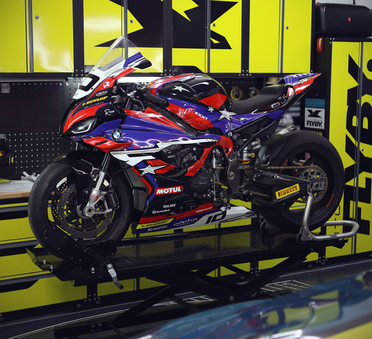 2019 TO 2022 BMW S1000RR ALPHA RACING FAIRINGS TEMPLATE