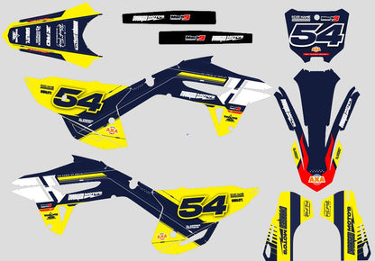 HONDA - CRUDE - PRE-MADE DESIGN (HONDA CRF450R 2021 - 2022 - 2023 - 2024)