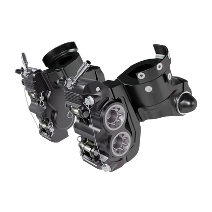 COBRA TWIN CALIPER BRAKE SETUP 3D MODEL (.OBJ AND .BLEND)