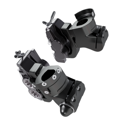 COBRA TWIN CALIPER BRAKE SETUP 3D MODEL (.OBJ AND .BLEND)