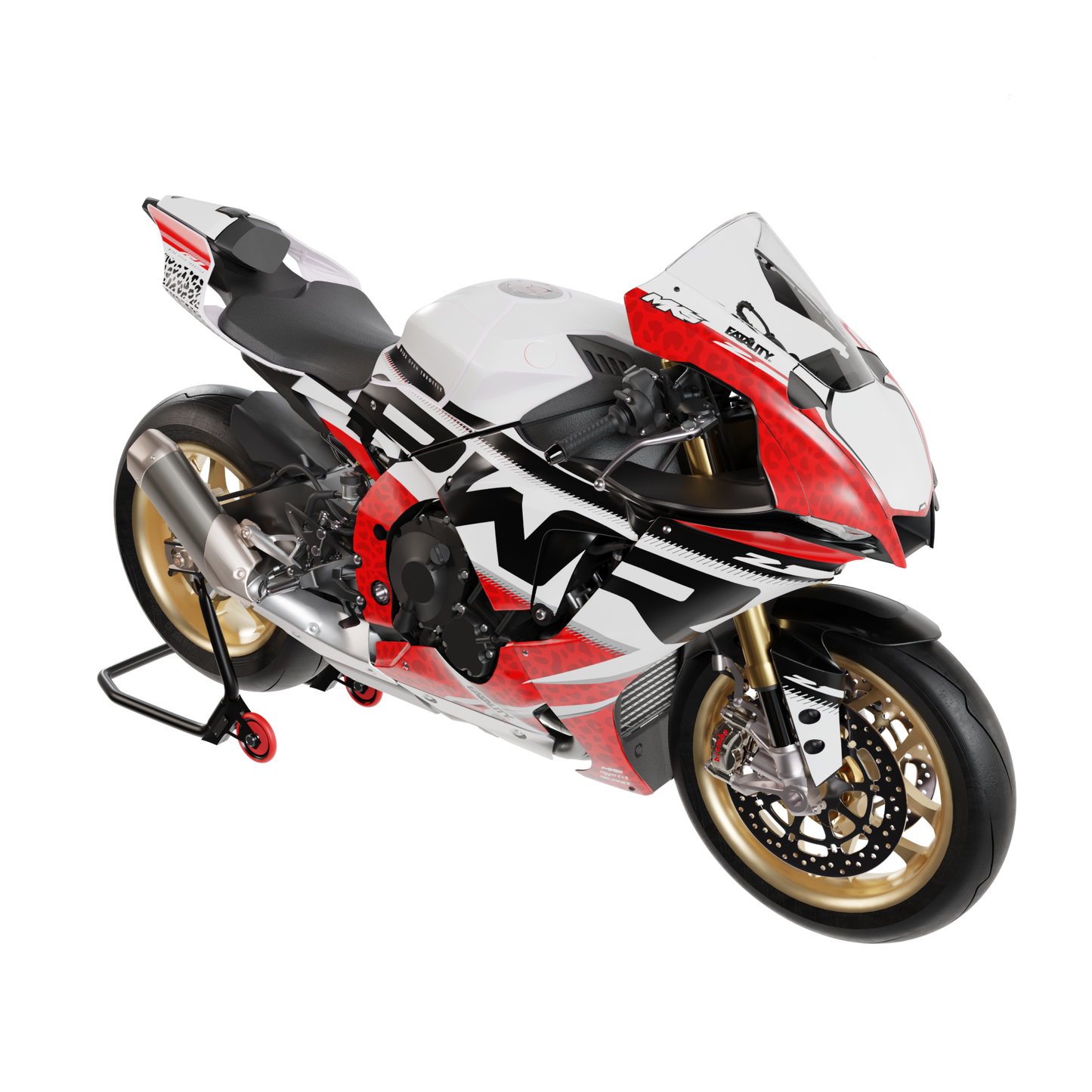 Yamaha R1 2020 + Graphics-kit Design 1 Version 2