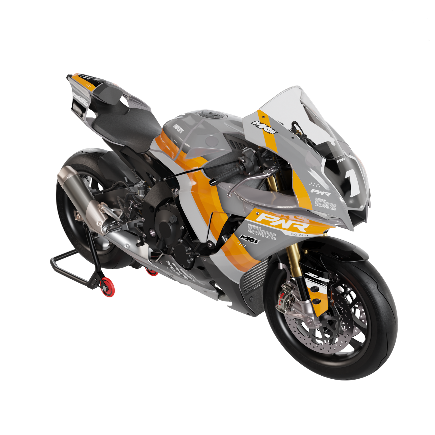 Yamaha R1 2020 + Graphics-kit Design 2 Version 2