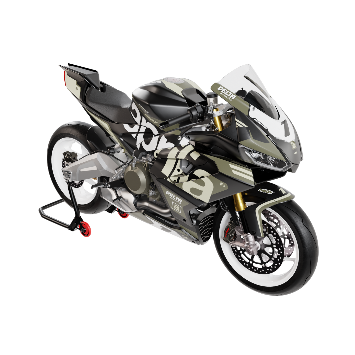 APRILIA RS660 2020 TO 2024 + Graphics-kit Design 2 Version 4