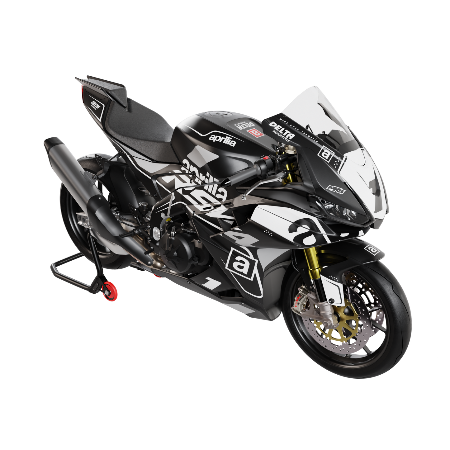 APRILIA RSV4 2021 TO 2024 + Graphics-kit Design 4 Version 1