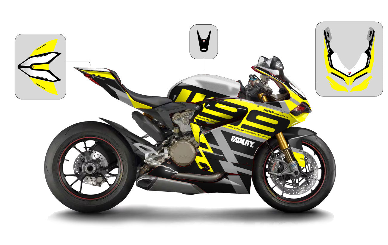 Ducati Panigale 1199 2013 Graphics-kit Design 1 Version 3