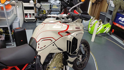 DUCATI MULTISTRADA V4 RALLY 2023 TO 2025 OEM PARTS TEMPLATE