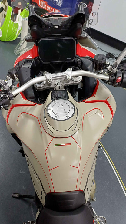 DUCATI MULTISTRADA V4 RALLY 2023 TO 2025 OEM PARTS TEMPLATE