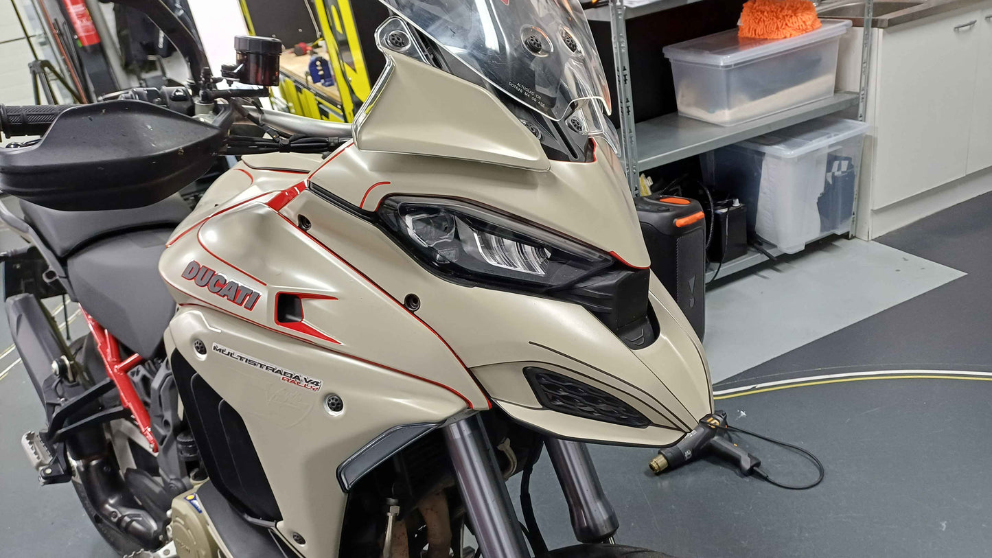 DUCATI MULTISTRADA V4 RALLY 2023 TO 2025 OEM PARTS TEMPLATE