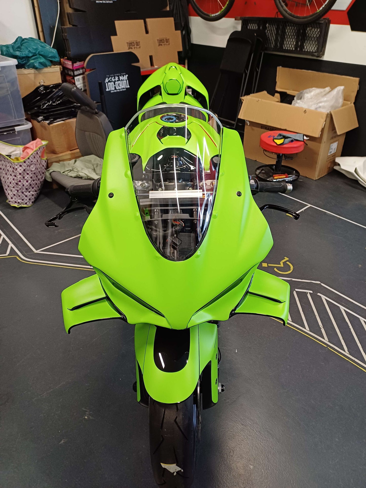 2025 DUCATI PANIGALE V4 / V4S PLASTIC BIKE RACE-FAIRINGS TEMPLATE