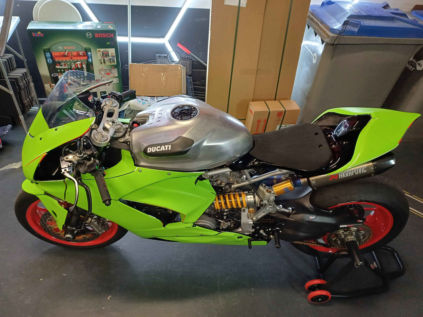 2020 TO 2024 DUCATI PANIGALE V2 PLASTIC BIKE RACE-FAIRINGS TEMPLATE