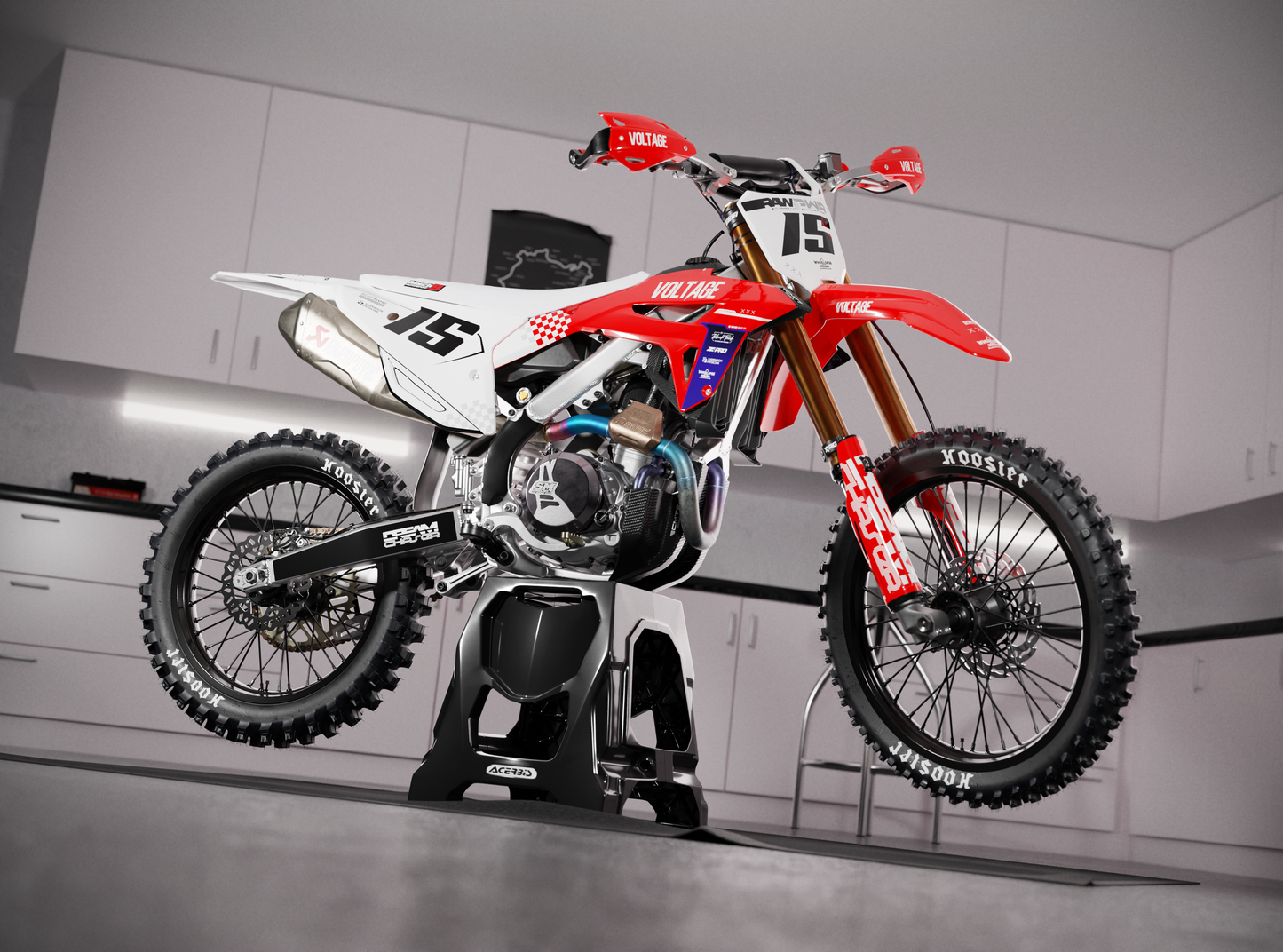 HONDA - FACTOR - PRE-MADE DESIGN (HONDA CRF450R 2021 - 2022 - 2023 - 2024)