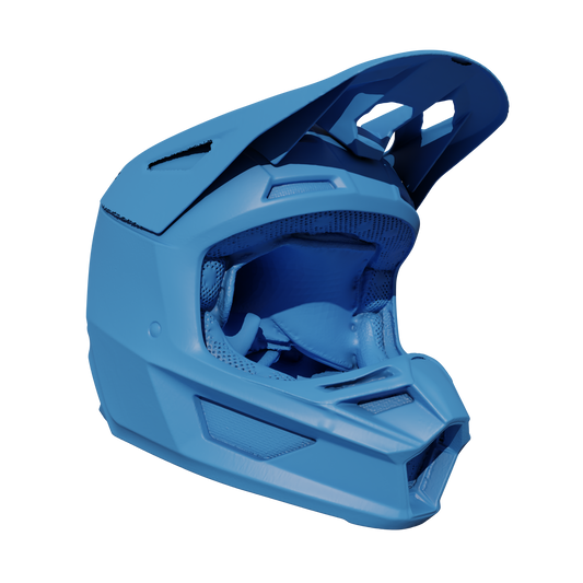 FOX V2 YOUTH MEDIUM INCLUDING VISOR (SEPARATE) 3D SCAN (.OBJ AND .STL)