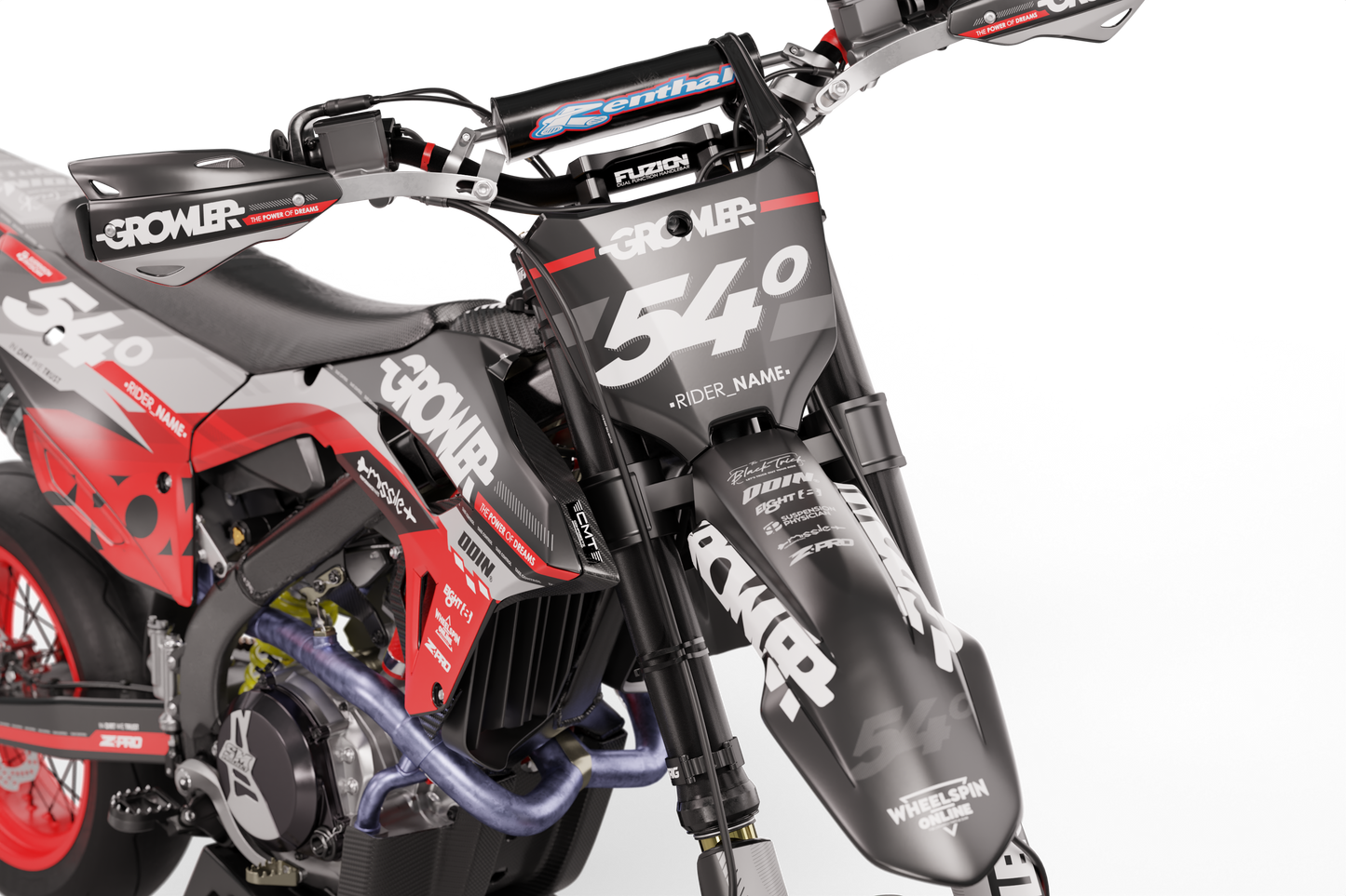 HONDA - PASSION - PRE-MADE DESIGN (HONDA CRF450R 2021 - 2022 - 2023 - 2024)