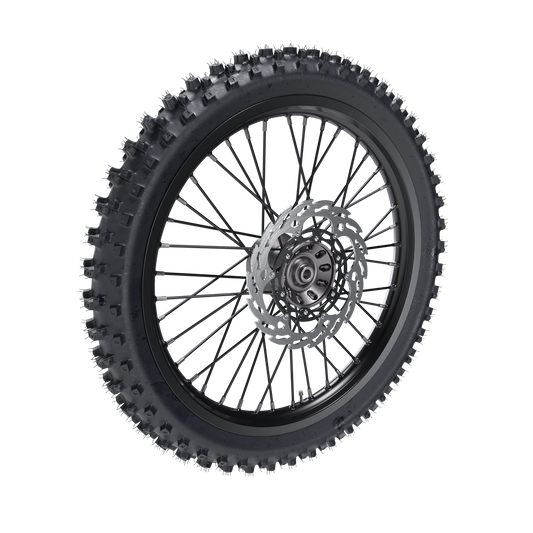 125CC + FRONT WHEEL ASSEMBLY FOR DIRTBIKES 3D MODEL (.OBJ AND .BLEND)