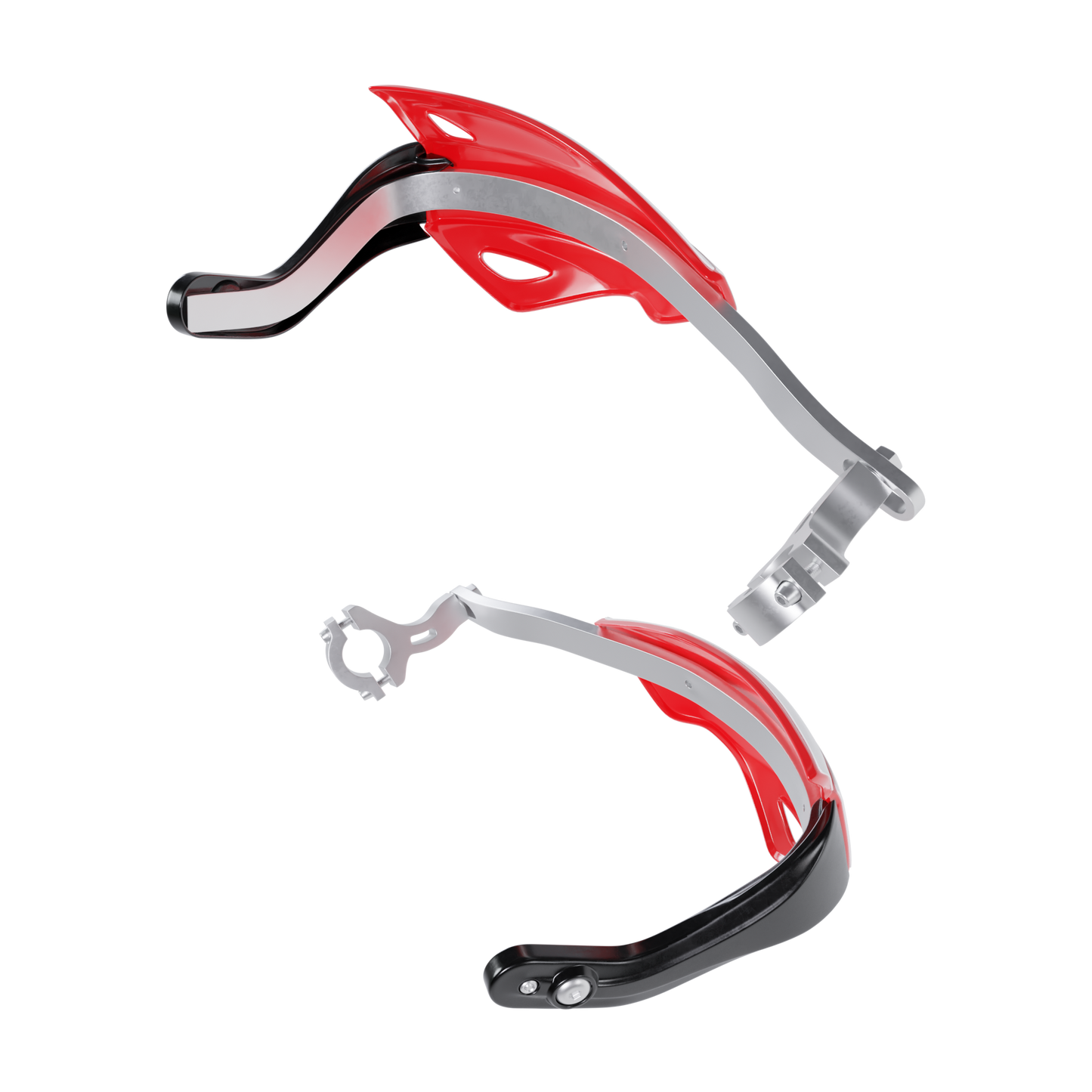 ACERBIS HANDGUARDS ASSEMBLY 3D MODEL (.OBJ AND .BLEND)