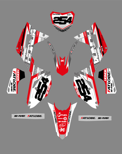 HONDA - REDEEMER - PRE-MADE DESIGN (HONDA CRF450R 2017 - 2018 - 2019 - 2020)