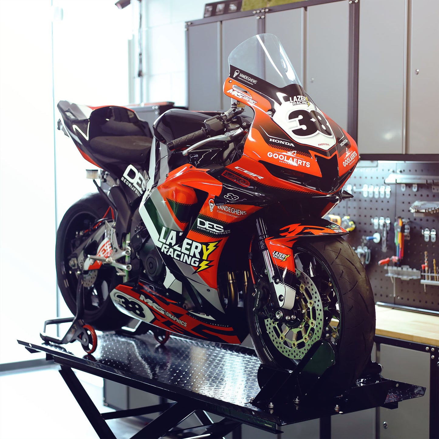 2021 - 2025 HONDA CBR600RR CRC / TOVAMI RACING FAIRINGS TEMPLATE