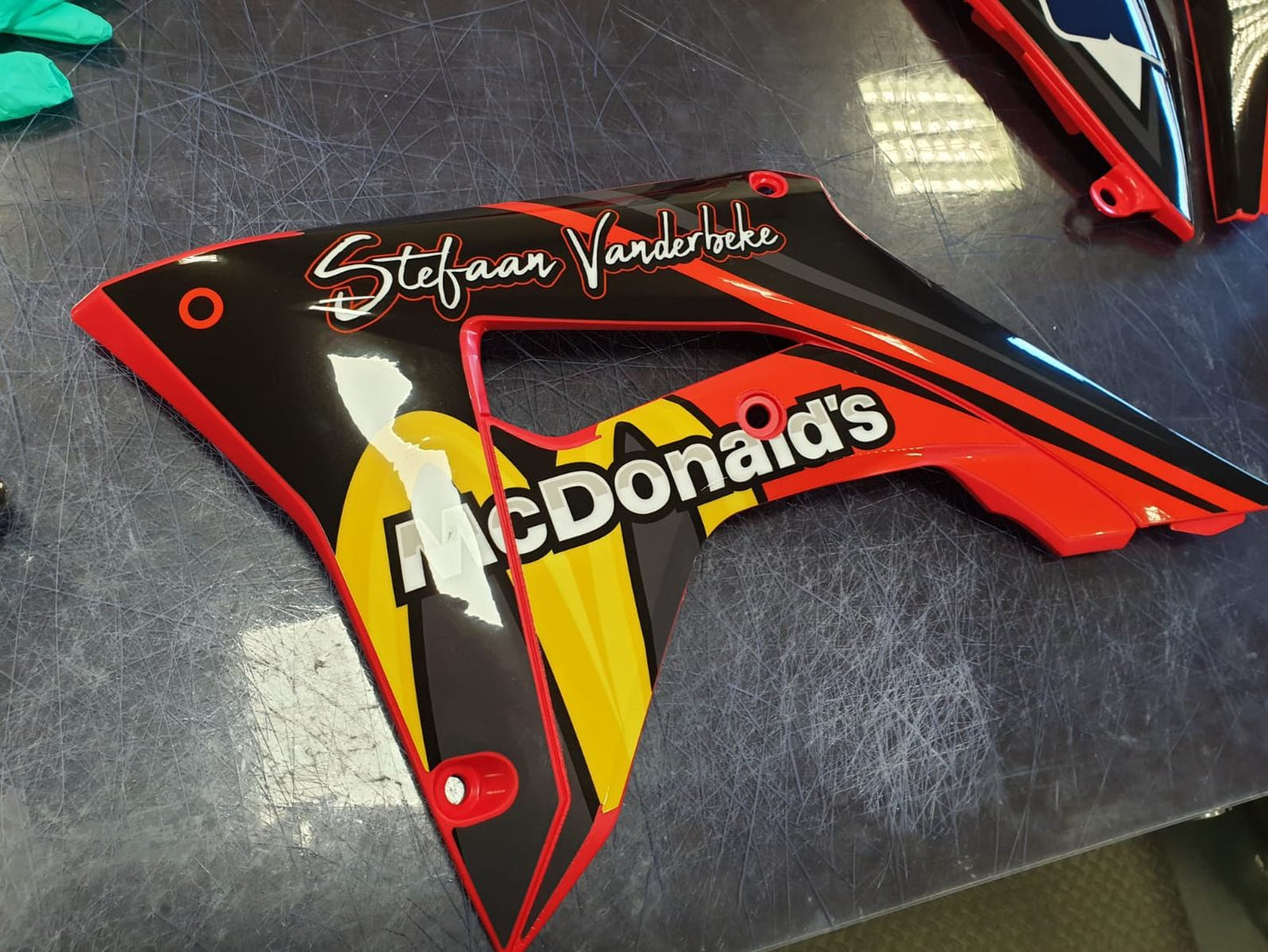 HONDA CRF250R 2018, 2019, 2020 & 2021 TEMPLATE (ACERBIS PLASTICS) MKS HONDA CRF250R 2018, 2019, 2020 & 2021 TEMPLATE (ACERBIS PLASTICS) MKS