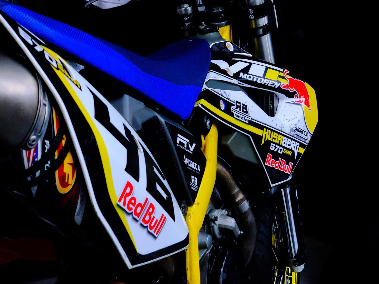 HUSABERG TE250 2011 & 2012 TEMPLATE