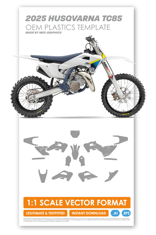 2025 HUSQVARNA TC85 (OEM PLASTICS)