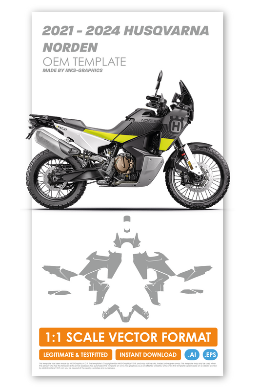 HUSQVARNA NORDEN 901 2021 - 2024 TEMPLATE
