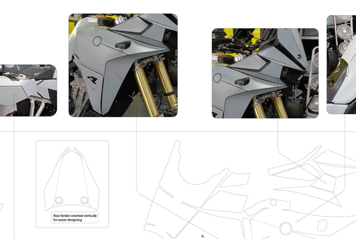 KOVE 800 2024 TO 2026 R-TECH REVOLUTION PLASTICS TEMPLATE