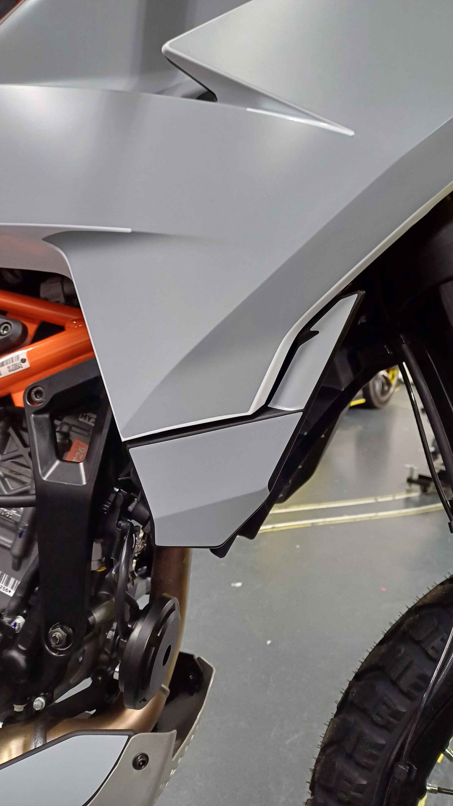 KTM 390 ADVENTURE 2025 & 2026 (OEM PLASTICS) TEMPLATE