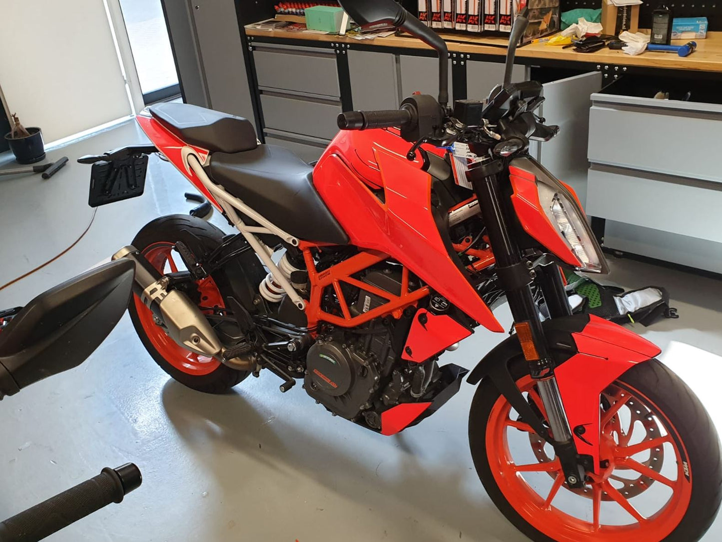 KTM 390 DUKE 2017 - 2018 - 2019 - 2020 TEMPLATE