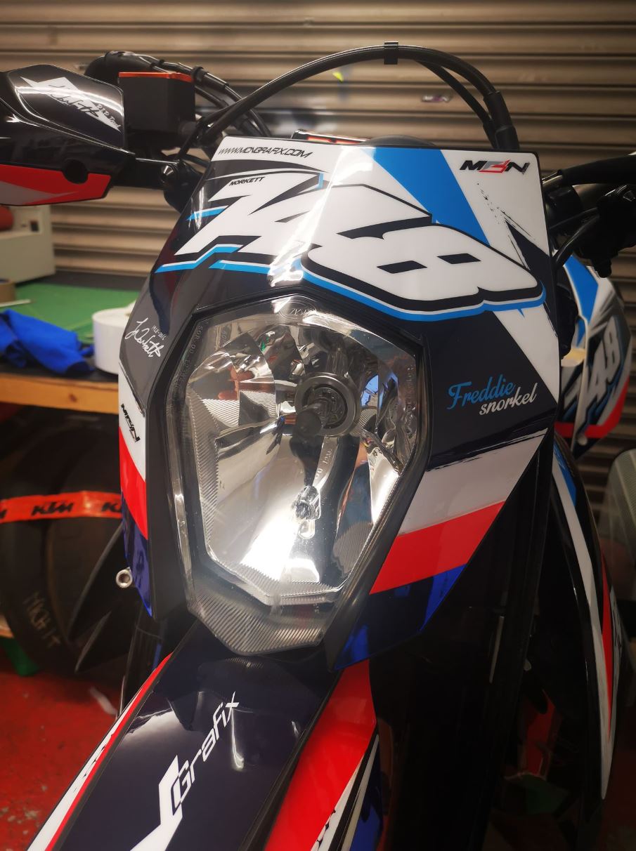 KTM 690 SMC-R 2012 - 2013 - 2014 - 2015 - 2016 - 2017  TEMPLATE