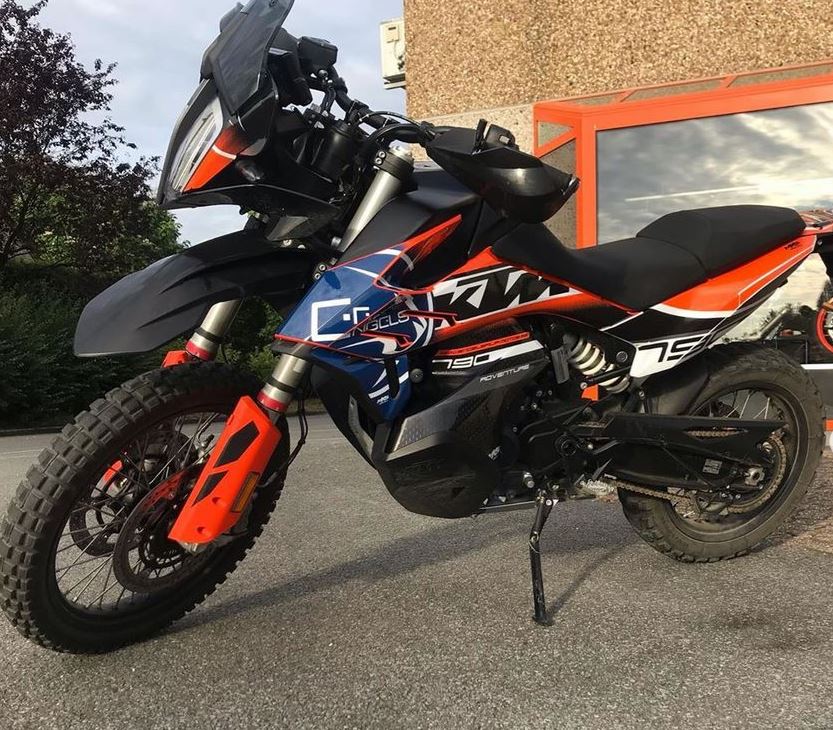 KTM 790 ADVENTURE R 2019, 2020, 2021 & 2022 TEMPLATE