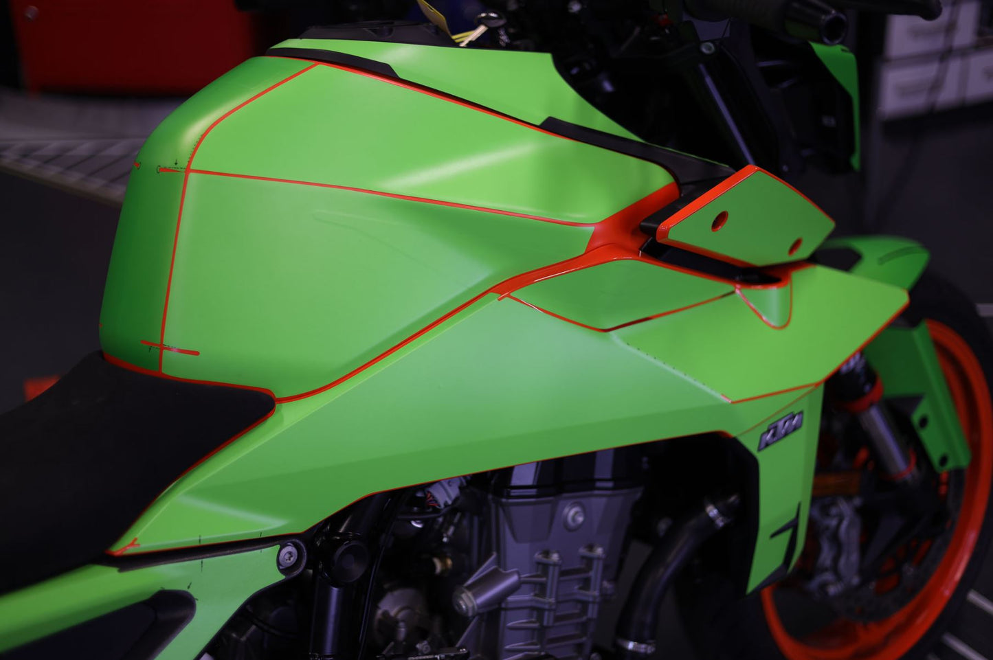 KTM 990 DUKE 2024 TEMPLATE (OEM PLASTICS/FAIRINGS)