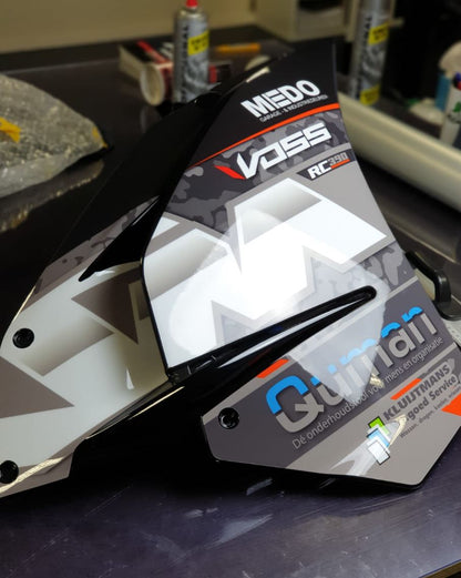 KTM RC125 - RC200 - RC250 - RC390 2014 - 2015 - 2016 - 2017 - 2018 - 2019 RACING FAIRINGS TEMPLATE