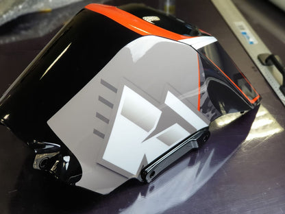 KTM RC125 - RC200 - RC250 - RC390 2014 - 2015 - 2016 - 2017 - 2018 - 2019 RACING FAIRINGS TEMPLATE