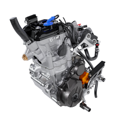 KTM SX250F 2017 ENGINE ASSEMBLY 3D MODEL (.OBJ AND .BLEND)