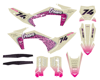 KTM - CREAM - PRE-MADE DESIGN (KTM - SX - SXF 2023)