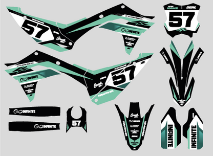 KAWASAKI - RAPID - PRE-MADE DESIGN (KAWASAKI KX450 2024-2025)