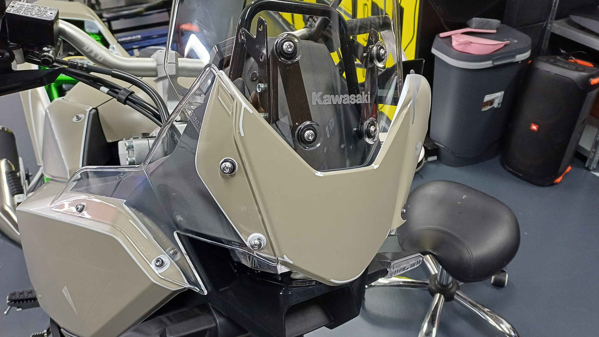 KAWASAKI KLE 500 2026 OEM PLASTICS TEMPLATE