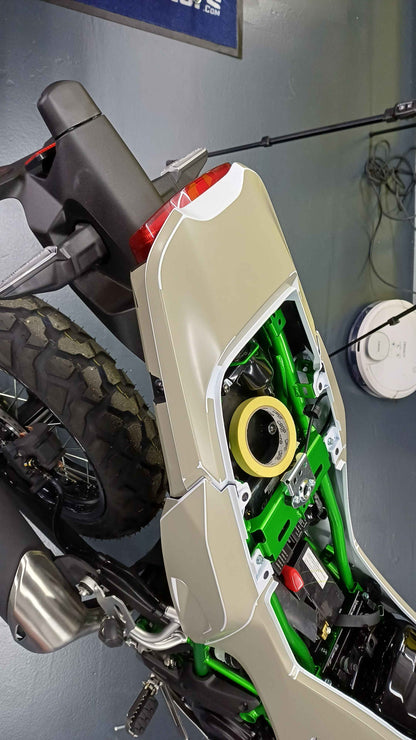 KAWASAKI KLE 500 2026 OEM PLASTICS TEMPLATE