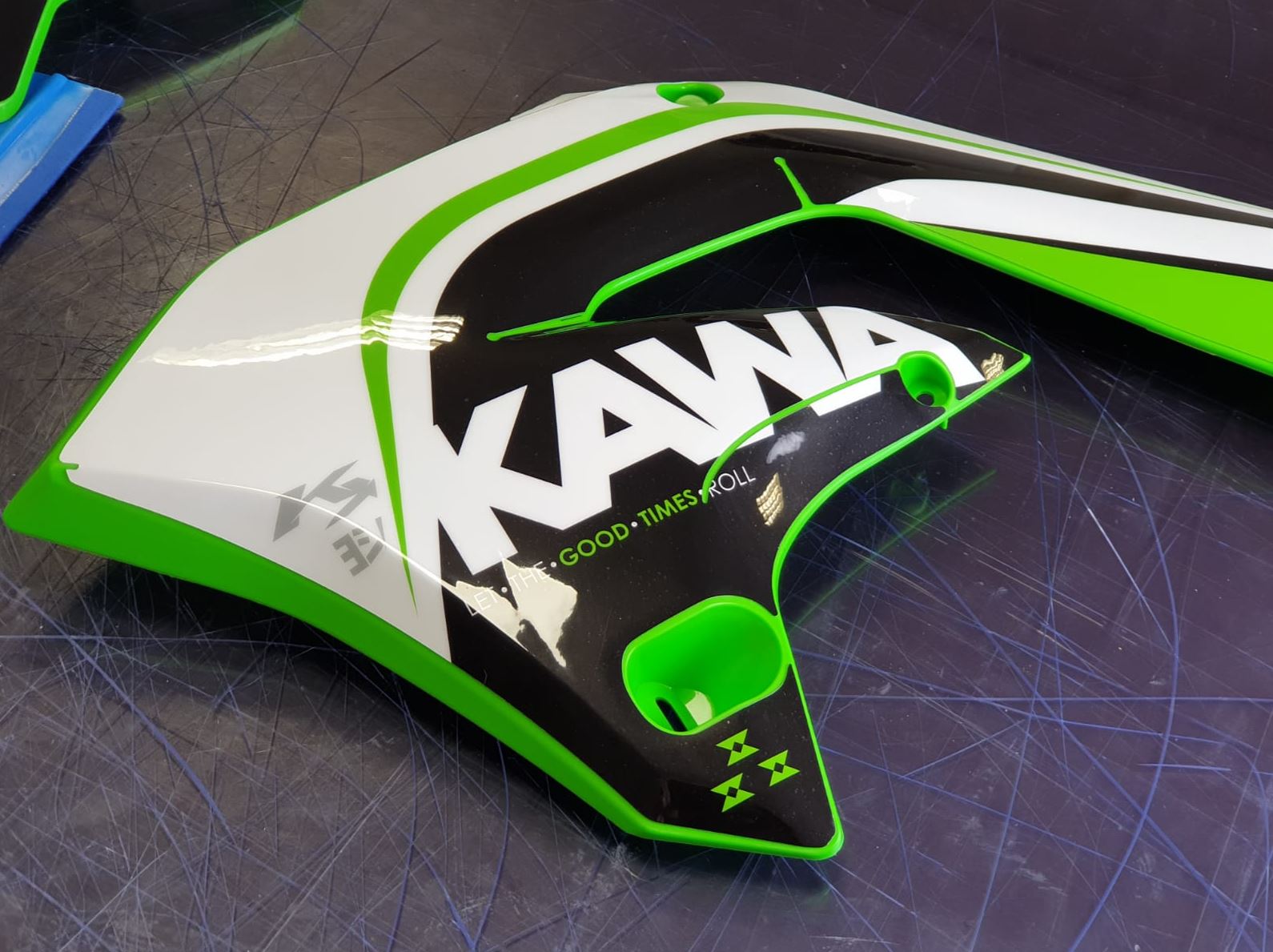 KAWASAKI KX125, KX250 POLISPORT RESTYLE 2003 TO 2008 TEMPLATE – MKS ...