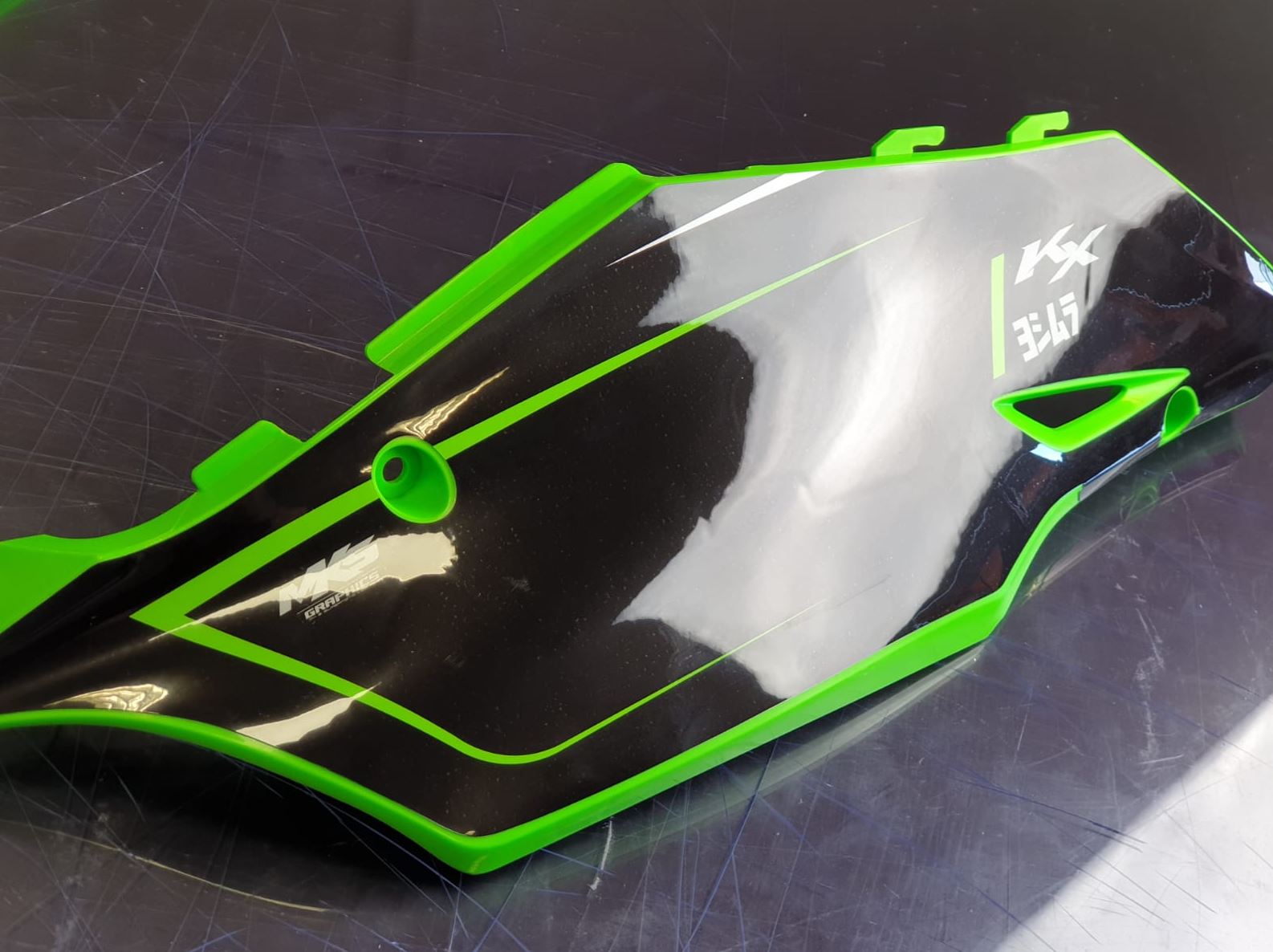 KAWASAKI KX125, KX250 POLISPORT RESTYLE 2003 TO 2008 TEMPLATE – MKS ...